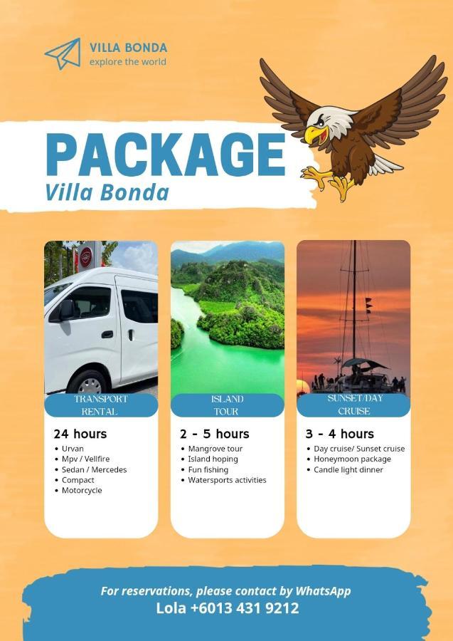 Villa Bonda Langkawi 판타이체낭 외부 사진